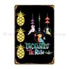 Enchanted Tiki Room T Shirt 2400 Metal Sign Vintage Pub Mural Club Wall Decor Print Tin Sign Poster