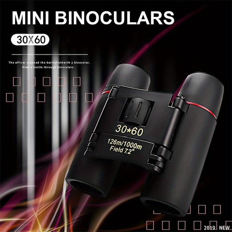 Мини-бинокулярный телескоп 30x60 при слабом освещении ночного видения 1000 м охотничий спортивный инструмент для кемпинга