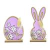 Easter Bunnies Decor Easter Tabletop Ornaments Easter Bunnies Centerpieces for Farmhouse Kitchen Dining Room Gifts
