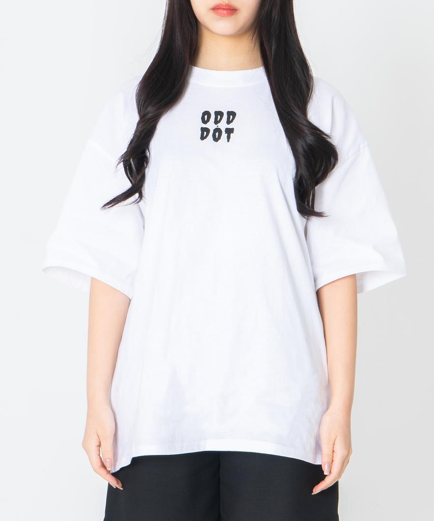 ODD DOT Big Logo T-Shirt_White