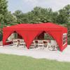 VidaXL Folding Reception Tent, Camping Gazebo, Picnic Belvedere, Garden Pavilion Terrace Patio 93548
