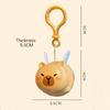 Творческий забавный тянущий шнурок летающая свинья капибара кукла брелок сумка подвеска амулеты автомобильный брелок декомпрессионные игрушки для детей подарок