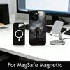 G-Gladiator W-War K-Kratos Чехол для телефона iPhone 17, 16, 15, 14, 13, 12, 11 Plus, Pro Магнитный с Magsafe Беспроводной зарядкой