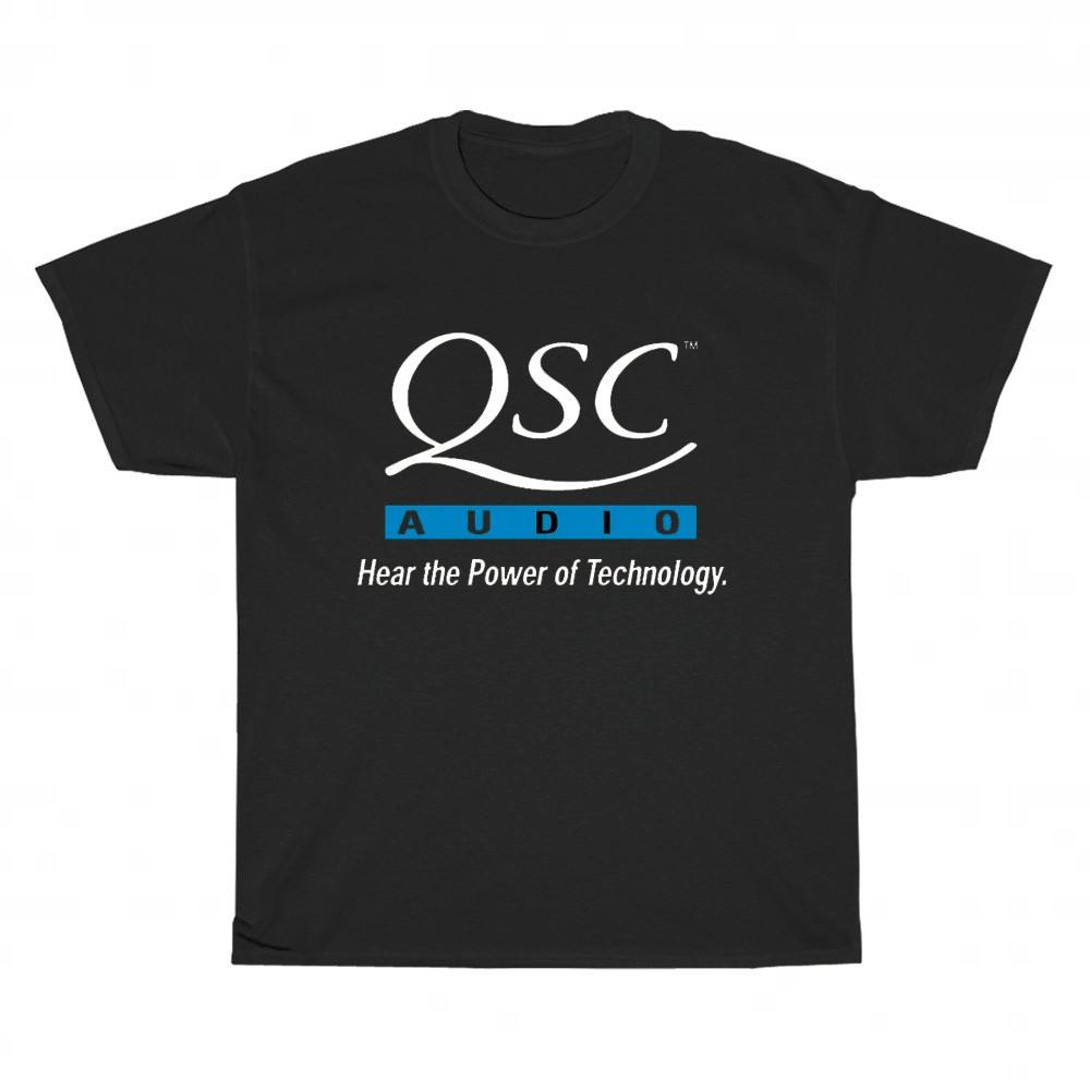 New QSC Audio Logo Unisex T-Shirt Funny Size S to 5XL