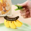 Пластиковый зажим для герметизации банана с магнитом, влагостойкий, ручной, для сохранения свежести, многофункциональный бытовой зажим для пищевых пакетов