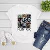 Kpop Охотники на демонов Футболка Huntrix Женская футболка с коротким рукавом с графикой Kpop Уличная одежда Топы Подарок для фаната Huntrix