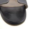 Hermes Oasis Sandals Women's Black Size 35 1/2 Shoes Black leatherUsed