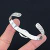 Mothers day Deal 925 Silver Natural Stingray Coral Wedding Wife Bangle Bracelet