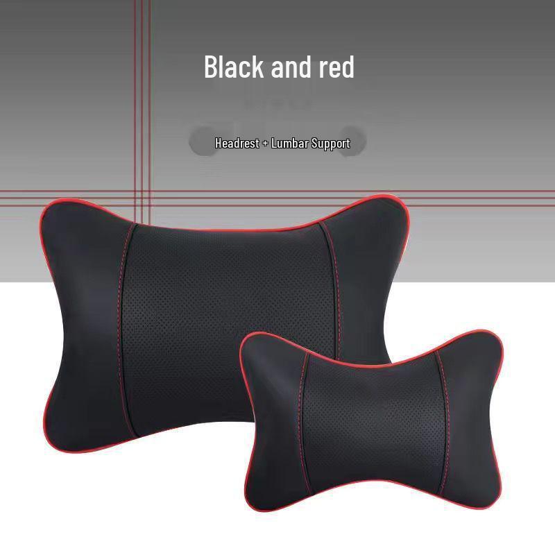 Комплект подушек для подголовника, шеи и поясницы для поддержки спины