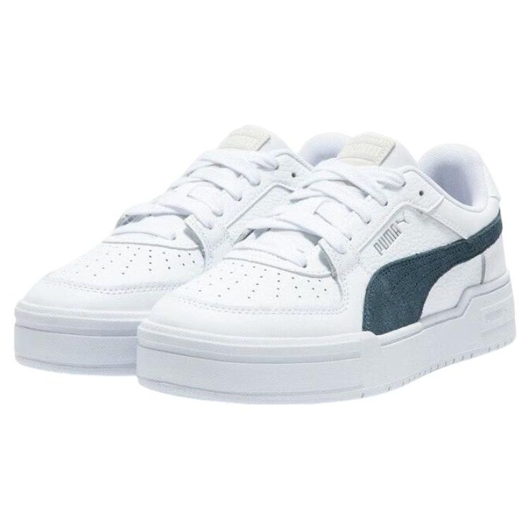 Puma Ca Pro Suede Casual Comfortable Low-Top Sneakers Unisex Sneakers White Blue 387327-04