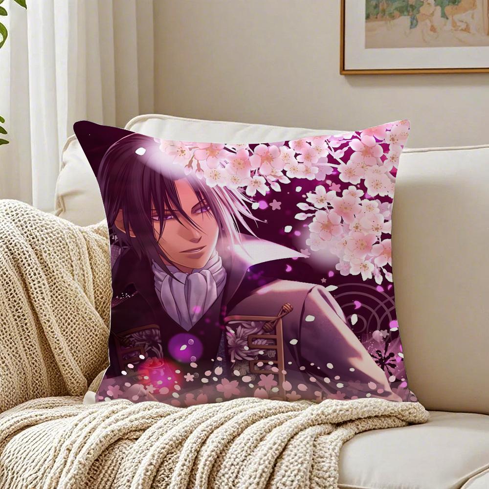 Романтическая японская игра Аниме Hakuoki Наволочка для подушки Защита от пылевых клещей Декор гостиной Диван Подушка Комната