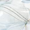 Серебряная цепочка для ногтей Julan, кубическая - 25 см