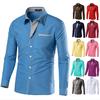 Men's Casual Business Long Sleeve Shirt