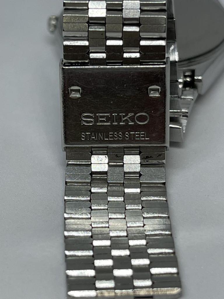 [USED] Vintage Seiko Watch 7832-8010 Quartz Date Display Battery