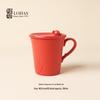 Lu Bao Ceramic Pomegranate Tea Mug