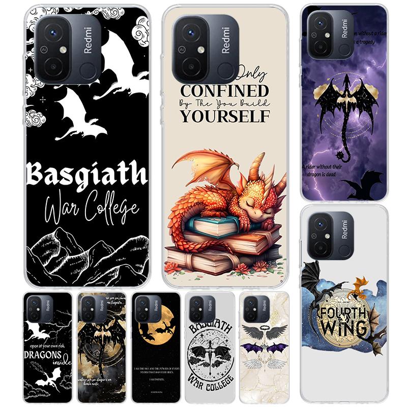 Чехол F-Fourth W-Wing Dragon для Xiaomi Redmi 13 13C 14C 12 12C 10 10C 9 9C 9T 9A Чехол для телефона 10A 8A 8 7A 7 6A 6 K80 K70 K60 K20