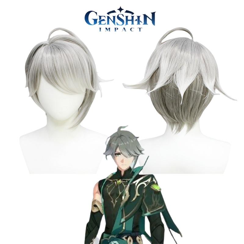 Genshin Impact Alhaitham Cosplay Wig With Realistic Details For Themed Parties