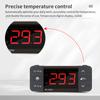 EK-3010/EK-3020/EK-3030 Светодиодный цифровой термостат Регулятор температуры Терморегулятор Сигнализация размораживания системы охлаждения