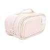 Pencil Bag Large Capacity Pouch with Pull Out Organizer Aesthetic School Office Supplies Beige