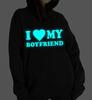 Толстовка с капюшоном I Love My Boyfriend Girlfriend