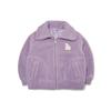 New MLB Mlb Base Logo Jacket Unisex Purple 3AJPF0216-07LDL