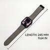 Силиконовый+Кожаный ремешок для Apple Watch Band 49мм 44/42/45/38/40/41мм Аксессуары Браслет для iWatch Ultra Series 9 8 7 SE 6 5 4