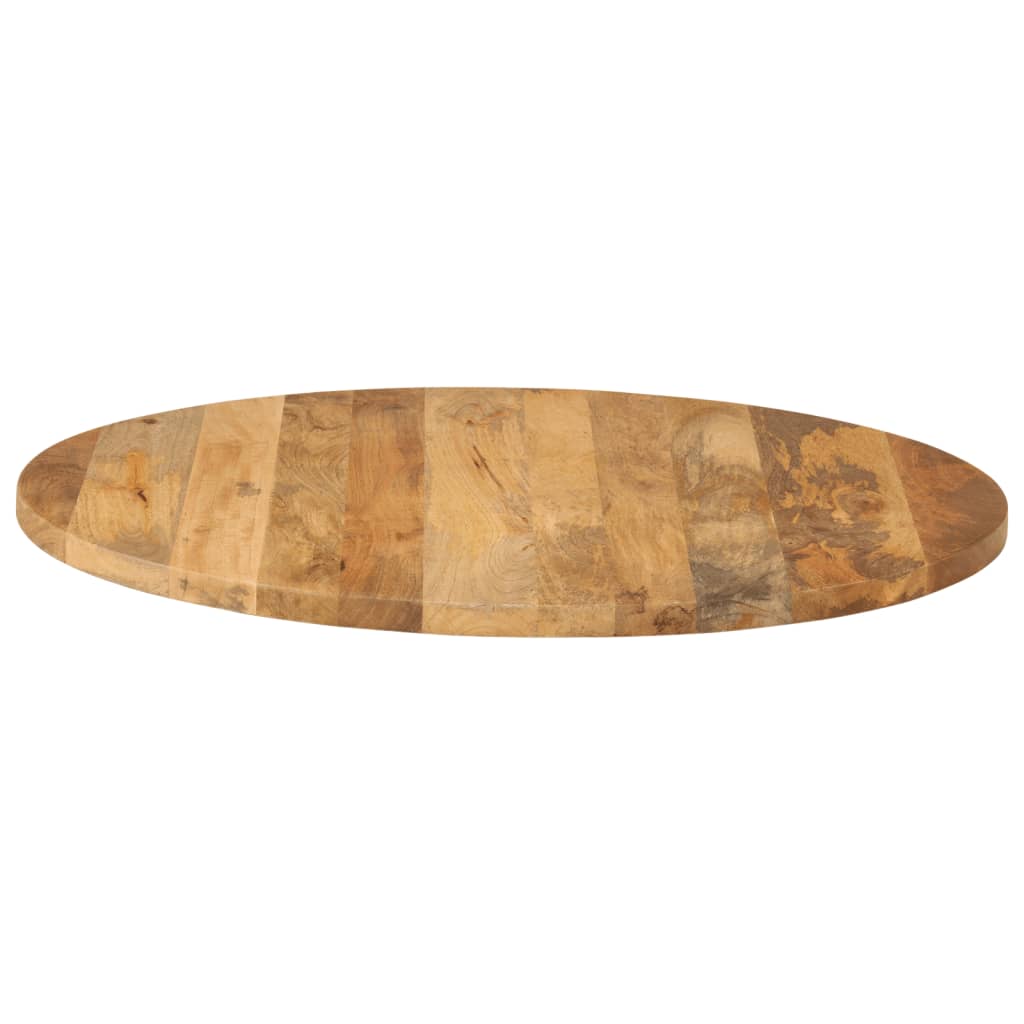 Vidaxl Blat Stołu, Ø 70X2,5 Cm, Okrągły, Surowe Lite Drewno Mango