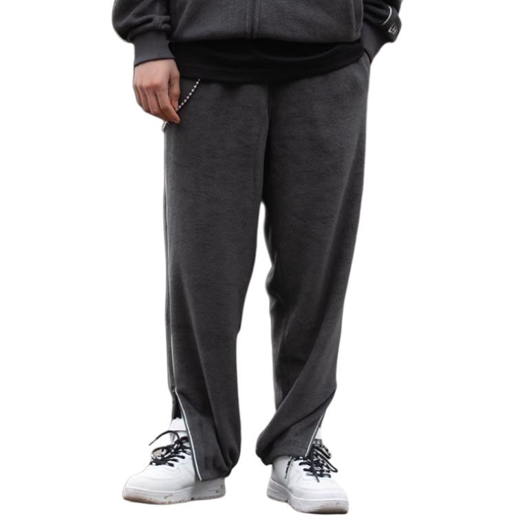 New Era FW21 Флисовые брюки с боковым логотипом Унисекс Черный 12866610