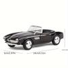 1:Масштабная модель 1:32 из сплава 1957 BMW 507, ретро-автомобиль из сплава, литая металлическая модель, классические транспортные средства, модель автомобиля, имитация, коллекция, игрушки и подарки для детей