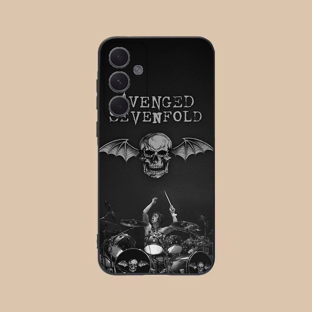 A-Avenged Senvenfold Phone Case For Samsung S25,24,21,22,23,20,S30,Ultra,Plus,Fe,Lite,Note,5G Black Soft