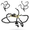 3/4/5 Arms Soldering Table Clip Black/Blue Soldering Stand Compact Soldering Helping Hand Tool
