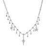 Геометрическое ожерелье-капля в виде звезды Современная шейная цепочка Легкое шейное украшение Подарок Незаменимо для повседневного или формального образа