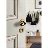 Golden Zinc Alloy Bedroom Door Lock Bathroom Lock Magnetic Suction Mute Room Door Handle Indoor Door Lock Split Door Handle Lock