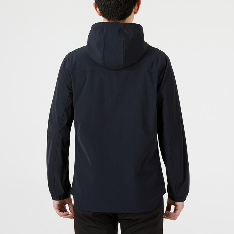 Under Armour Футбольная тренировочная и игровая тканая куртка с длинным рукавом и логотипом, унисекс, топы, черный 21600411-001