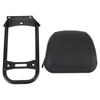 Motorcycle Rear Passenger Backrest Enhanced Comfort Stylish Look High Stability Rear Backrest Pad