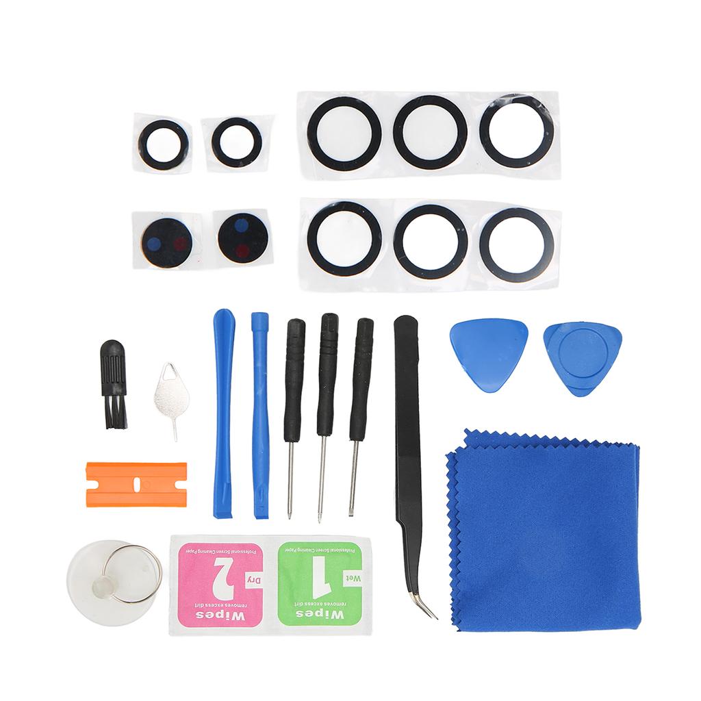 Замена стекла задней камеры с предустановленным клеем, инструменты для ремонта для Samsung Galaxy S22 Ultra 5G