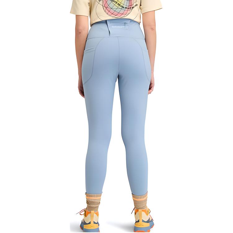 Women's Leggings Timberland AW24 Leggings Women's Star Cloud Blue