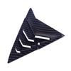 1 Pair Carbon Fiber Style ABS Car Rear Left & Right Side Vent Window Scoop Louver Cover Trim Fit for Hyundai Elantra 2011-2015