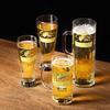 Стеклянная пивная кружка Kirin с ручкой