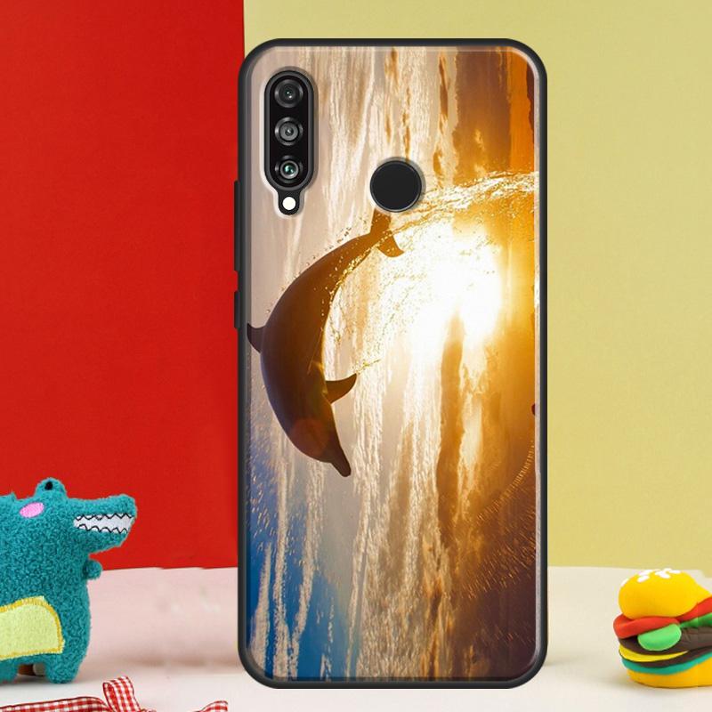 Чехол Ocean Dolphin для Huawei Nova 5T 9 10 SE 12i 12s 11i Y91 Y90 Y60 Y70 Y72 Y61 P60 P30 Pro P20 P40 Lite