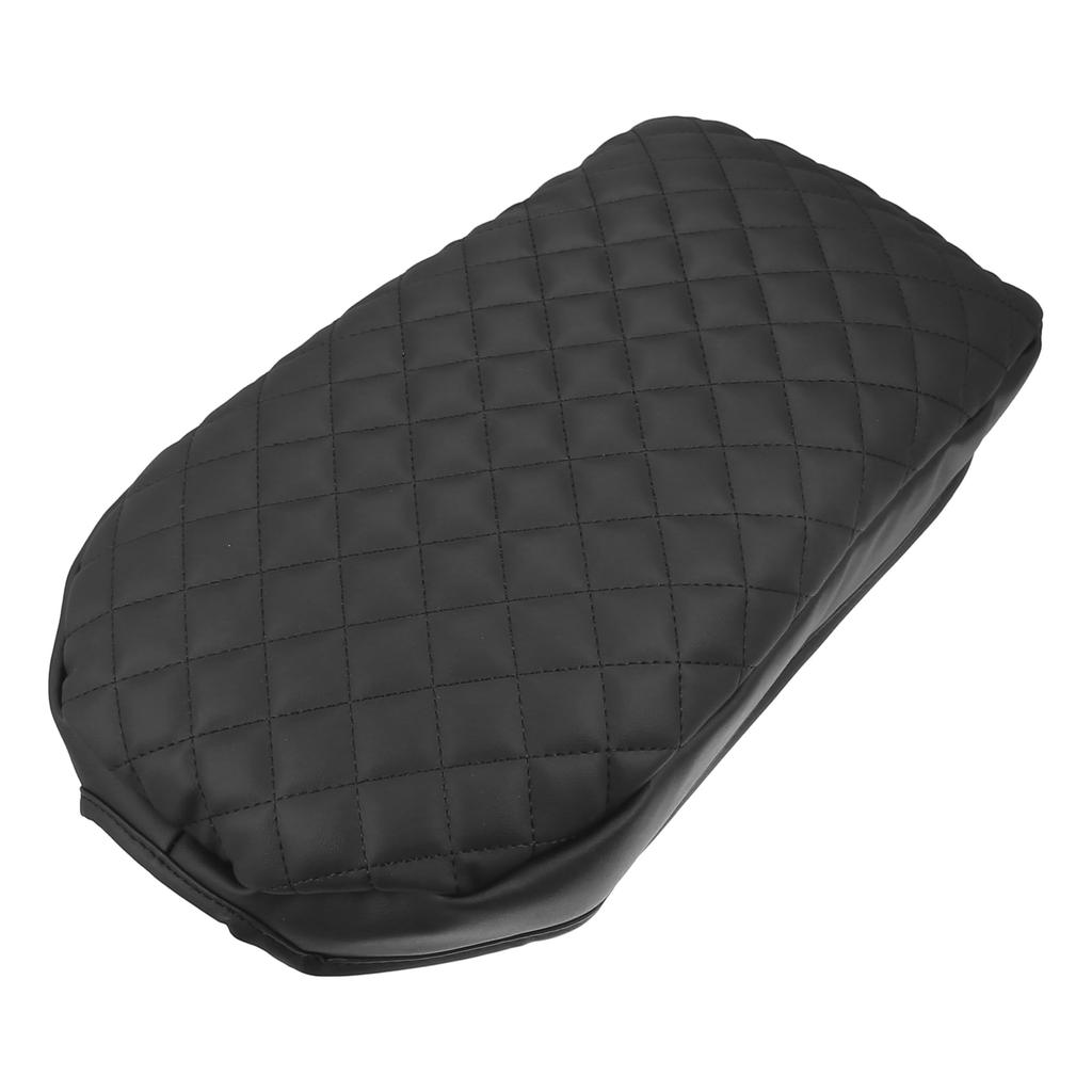 ABSOPRO Car Center Console Armrest Cover, 43x22 cm, Center Console Protective Cover for Toyota Rav 4 2019-2023, Faux Leather, Black