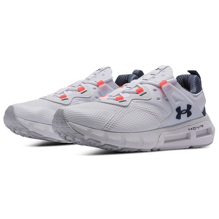 Under Armour Hovr Mega Movement Fabric Mesh Sports Trendy Low-Top Lifestyle Shoes Men Sneaker White 3023594-104