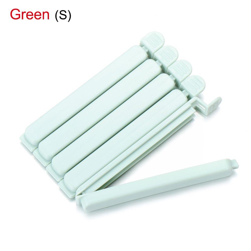 5 шт. Многоразовые пластиковые домашние практичные зажимы для еды, запечатыватель пакетов для закусок, зажим для запечатывания, кухонный инструмент