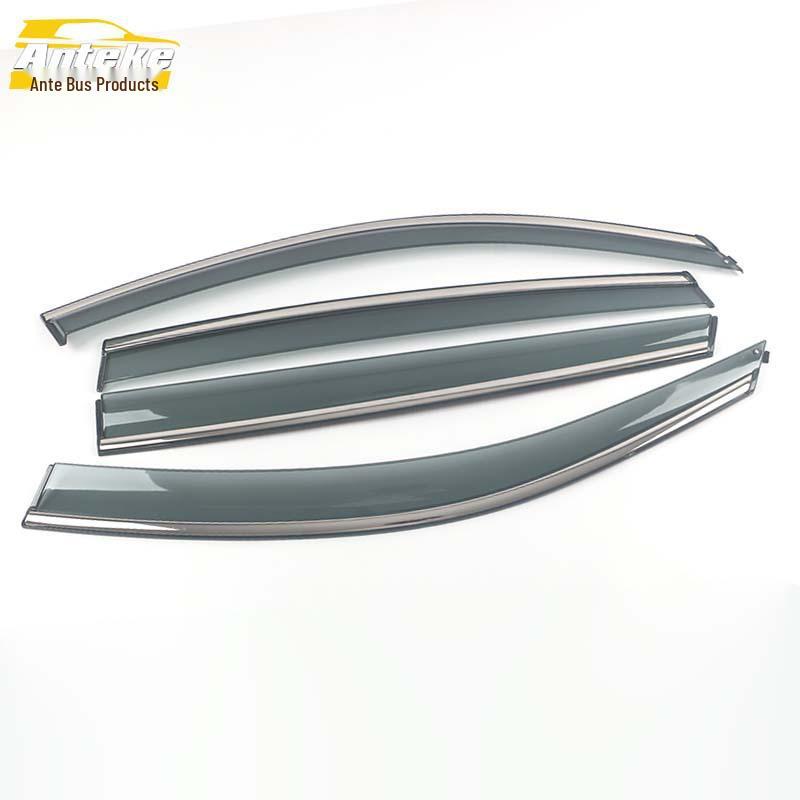 3D Stainless Steel Rain Guards & Deflector Trim for 17-18 Lavida