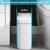 New Smart Bathroom Trash Electronic Trash Can White Touchless Narrow Smart Sensor Garbage Bin Smart Home 15L