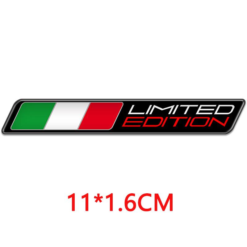 3D Motorcycle Stickers Decals Italy Tank Helmet Limited Edition Logo For Ducati Aprilia Benelli Yamaha Honda Suzuki Kawasaki