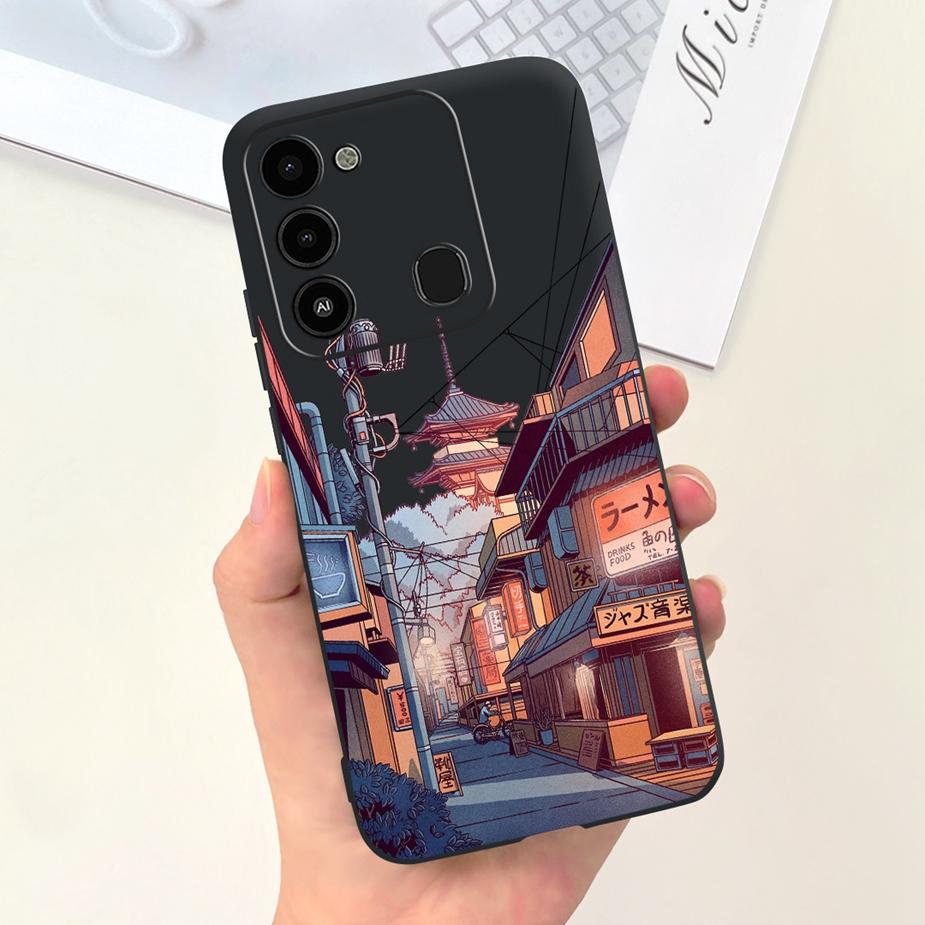 Чехол для Tecno Spark 8C KG5k KG5j KG5n Стильный чехол с конфетным рисунком Мягкий силиконовый чехол для телефона Для Tecno Spark Go 2022 Spark8C Сумки