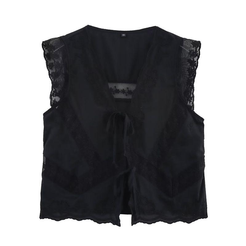 Kaslead New Arrival Women's Clothing Fashion Style Stylish Simple and Versatile Embroider Tops 0881017