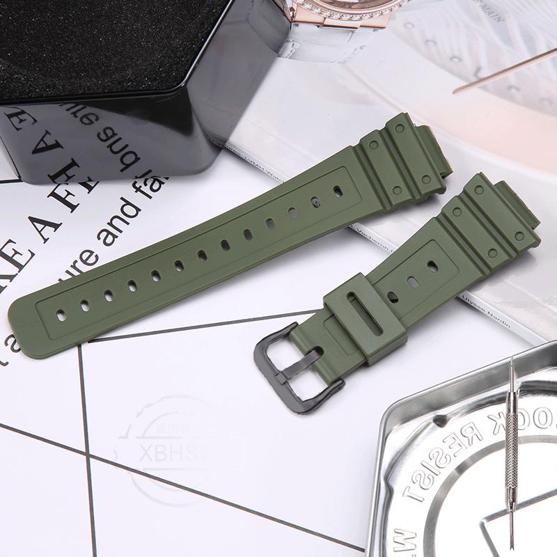 Быстросъемный смоляной ремешок для Casio GA2100 2110 Мужской Спортивный Водонепроницаемый Резиновый Ремешок для часов Аксессуары для часов