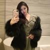 New Imitation Raccoon Fur Coat Women's Winter Imitation Fur Short Coat Light Women's Coat